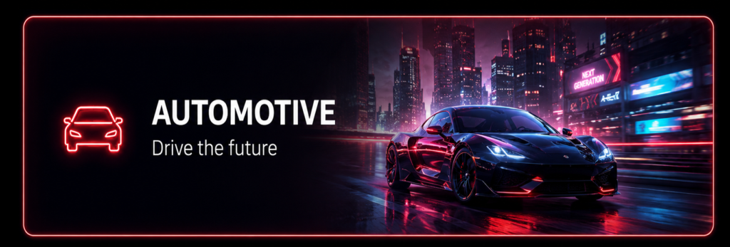 Automotive Section at BlahFace.com