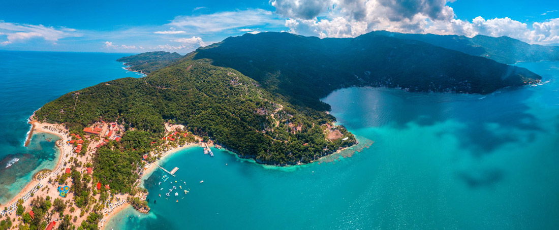 Breathtaking Haitian landscape, a marvel in the heart of the Caribbean.