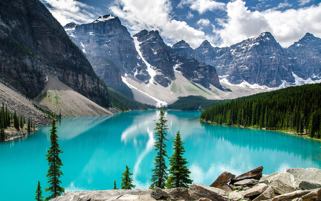 Spectacular natural beauty of the Almaty mountains in Kazakhstan.
