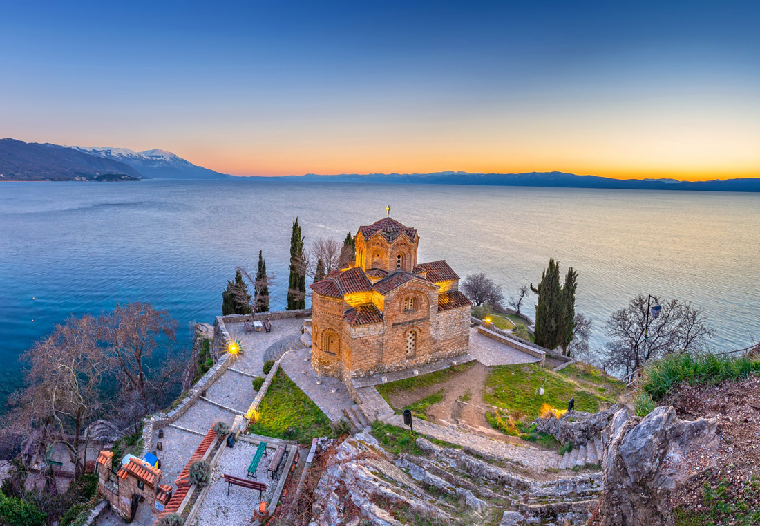 Topic is Travel Destination to North Macedonia