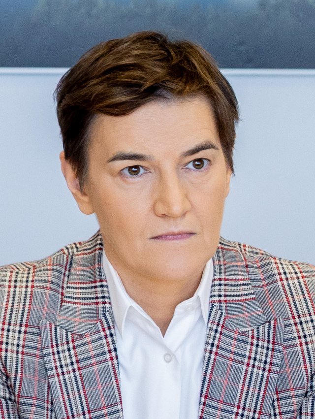 Ana Brnabić, Acting President of Serbia