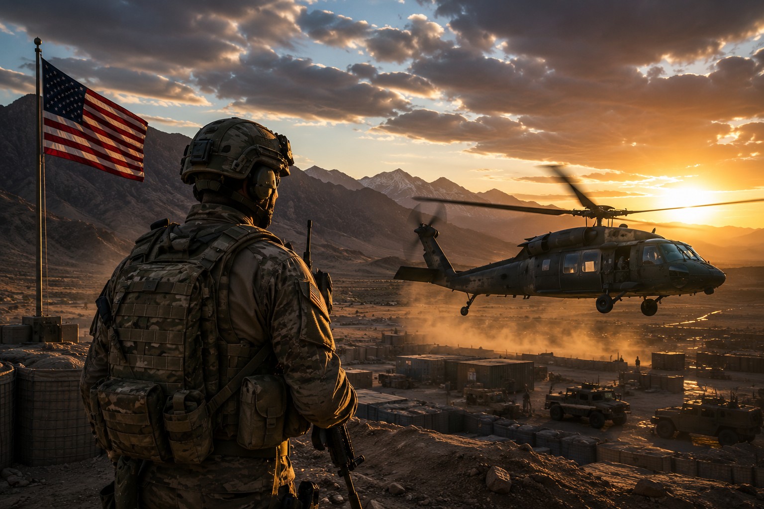 Military news featuring U.S. forces and defense operations