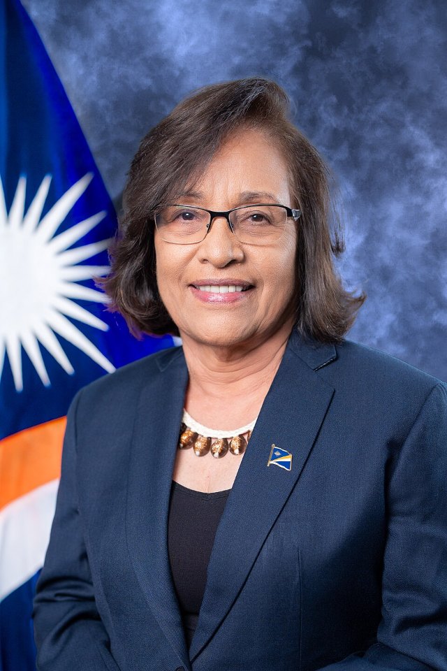 Hilda Heine, President of the Marshall Islands