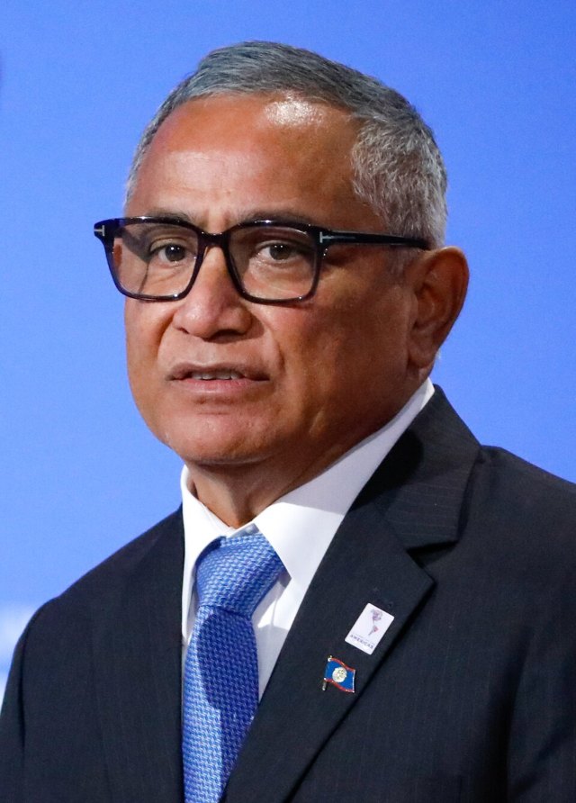 Johnny Briceño, Prime Minister of Belize