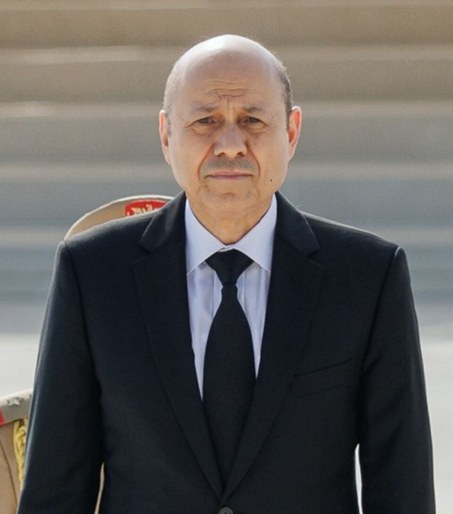 Rashad al-Alimi, Chairman of the Presidential Leadership Council of Yemen